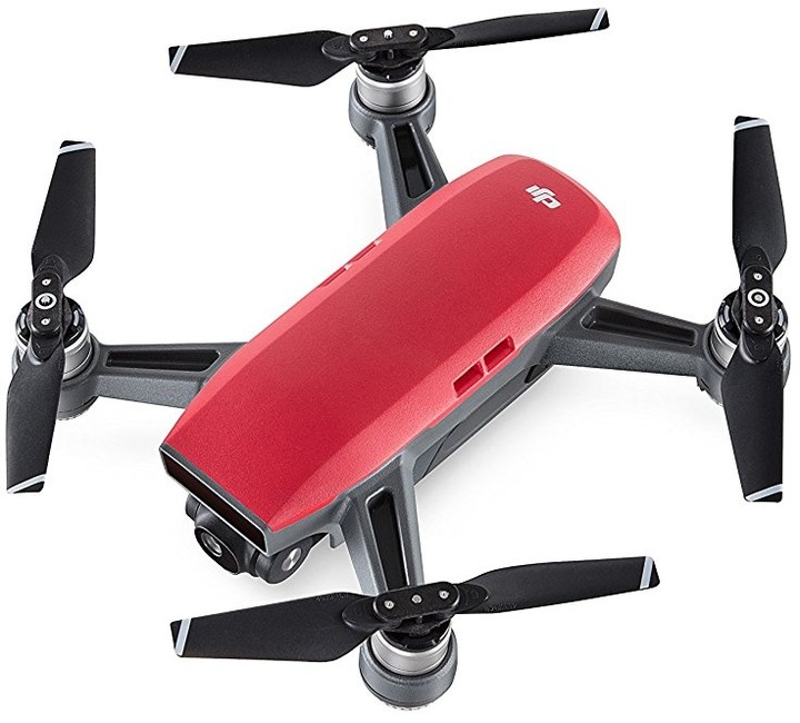 DJI kvadrokoptéra - dron, Spark Fly More Combo, Full HD kamera, červený DJIS0203C