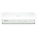 dlinkgo 8-Port Fast Ethernet Easy Desktop Switch GO-SW-8E - Přepínač - 8 x 10/100 - desktop - napáj GO-SW-8E/E