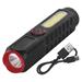 Dobíjacia plastová baterka LED P4720, 120 lm, 10 KS, display box 8592920139936