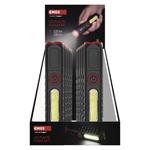Dobíjacia plastová baterka LED P4720, 120 lm, 10 KS, display box 8592920139936