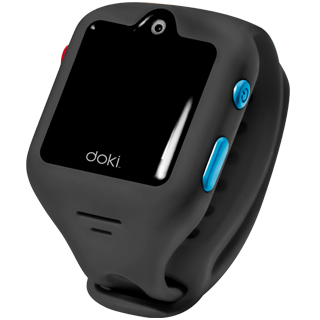 DOKI Detské SMART hodinky dokiWatch Shark Grey DOKIWATCH-SG