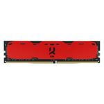 DRAM Goodram DDR4 IRDM DIMM 4GB 2400MHz CL15 SR RED IR-R2400D464L15S/4G