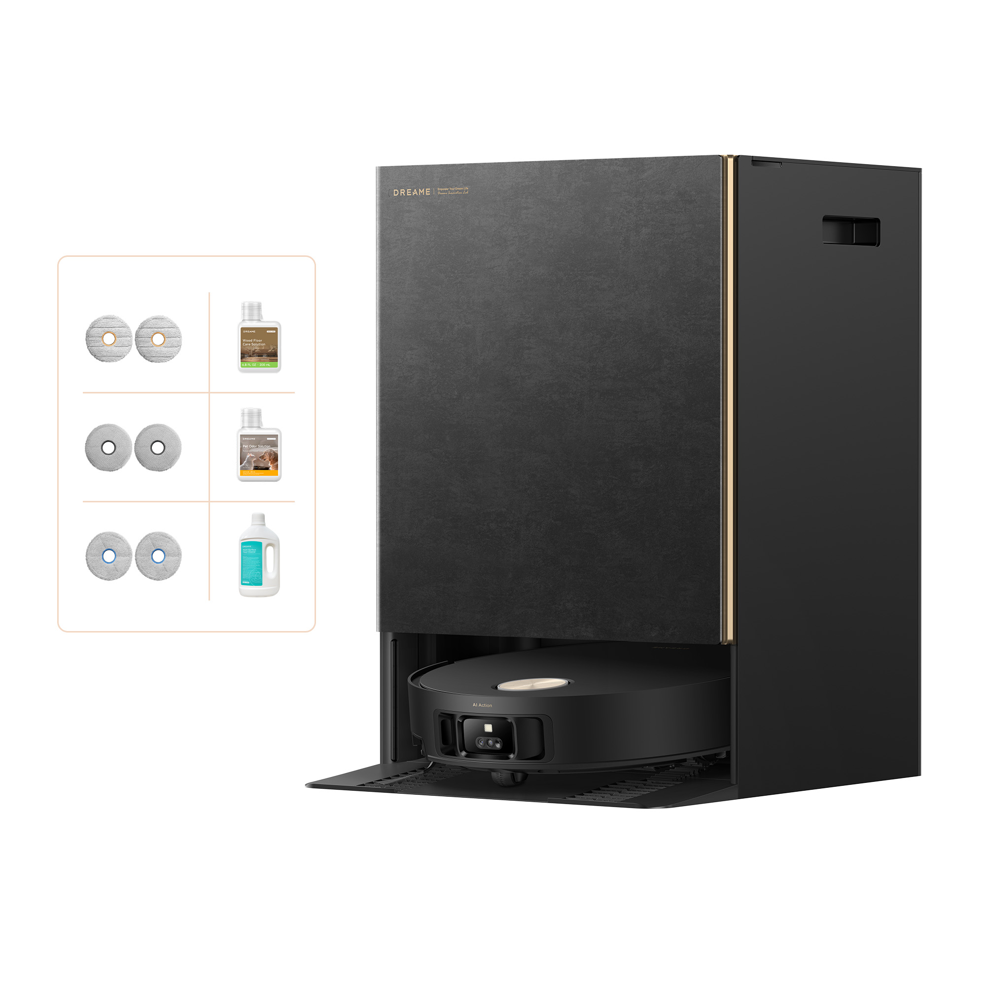 Dreame Matrix10 Ultra, robotický vysávač, čierny RLX95CE-BK