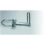 Držák antény na stožár do průměru 150mm s vinklem, žárový zinek, délka 20cm K20V150Z