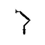 Držák na monitor DESQ s plynovou pružinou - černý 1720.09