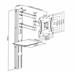 Držák Tv a polička Fiber Mounts SET771