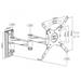 Držák Tv monitoru s fixací polohy Fiber Mounts M6C75
