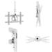 Držák Tv na strop Fiber Mounts T560 - Bílý T560_white
