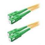 Duplexní patch kabel SM 9/125, OS2, SC(APC)-SC(APC), LS0H, 2m DPX-09-SCAPC/SCAPC-2