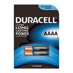 DURACELL, Batérie, LR8D425, 1.5V AAAA, 2ks