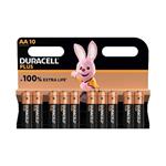 Duracell MN1500B8 Duracell Plus AA 10 Pack MN1500B10
