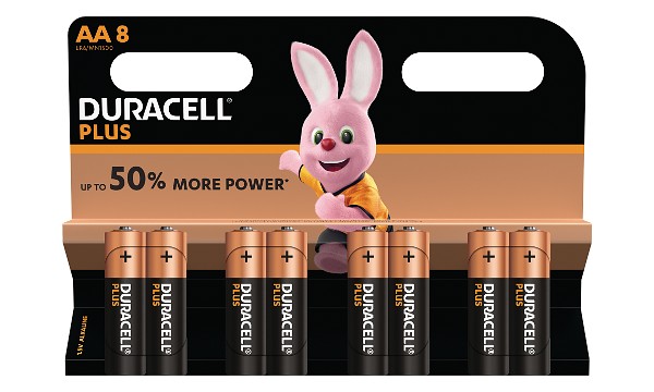 Duracell MN1500B8 Plus Power AA - 8 Pack