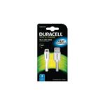 Duracell - napájecí a synchronizační kabel pro Micro USB zařízení 1m - bílý USB5013W