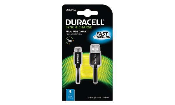 Duracell - napájecí a synchronizační kabel pro Micro USB zařízení 1m USB5013A