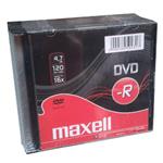 DVD-R MAXELL 4,7GB 16X Slim (10ks) 275592.40.TW