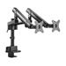Dvouramenný stolní držák na 2 monitory Mounts AX812