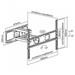 Dvouramenný výsuvný držák Tv Fiber Mounts M7C1