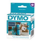 Dymo papierové štítky 25mm x 25mm, biele, multifunkčný, 750 ks, S0929120