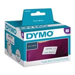 Dymo papierové štítky 89mm x 41mm, biele, na menovky, 300 ks, 11356, S0722560
