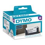 Dymo papierové štítky 89mm x 51mm, biele, pre vizitky, bez lepidla, 300 ks, S0929100