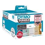 Dymo polypropylénové štítky 25mm x 25mm, biele, multifunkčný, 2x850 ks, 1933083