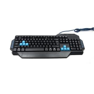 E-BLUE Klávesnica Mazer, herná, čierna, drôtová (USB), US, podsvietené okraje EKM072BK