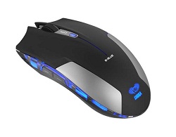 E-Blue Myš Cobra Jr., 1750DPI, 2.4 [GHz], optická, 6tl., 1 koliesko, bezdrôtová, čierna, 2 ks AAA EMS609BKAA