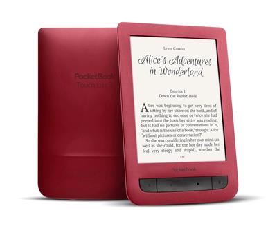 E-book POCKETBOOK 626 Touch Lux 3, Ruby červený SKPB626R