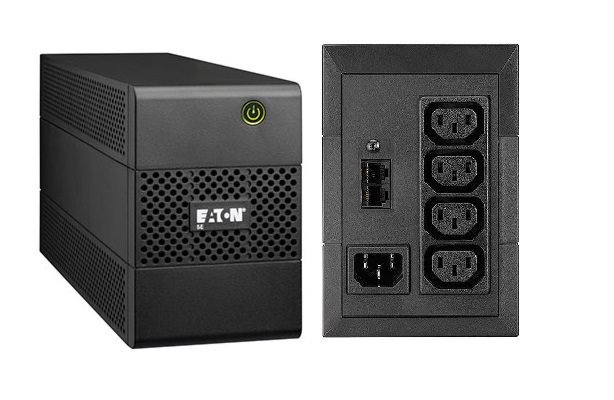 Eaton 5E 650i USB IEC, line-interactiv, 650VA/ 360W, AVR, 4x IEC Sockets, USB komunikacia