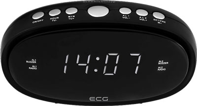 ECG RB 010 Black radiobudik 150230454958