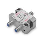 Ednet SAT Splitter, 2-way F-connector F/F/F, CE, Metal 84675