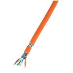 EFB S/FTP (PiMF) drôt LSOH 500m cat7, CPR Dca, AWG23, 1000Mhz, 10GBase-T, oranžový, meď, 500m MK7101500CPR