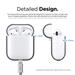 Elago Airpods 2 Silicone Case - Dark Gray EAP2SC-DGY