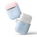Elago Airpods 2 Silicone Duo Case - Pastel Blue/ Pink, White EAP2DO-PBL-PKWH