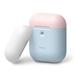 Elago Airpods 2 Silicone Duo Case - Pastel Blue/ Pink, White EAP2DO-PBL-PKWH