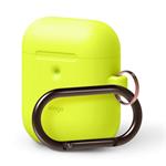 Elago Airpods 2 Silicone Hang Case - Neon Yellow EAP2SC-HANG-NYE