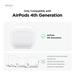 Elago Airpods 4 Liquid Hybrid Hang Case - Stone EAP4RH-HANG-ST