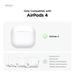 Elago Airpods 4 Silicone Hang Case - Black EAP4SC-HANG-BK