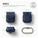 Elago Airpods Leather Case - Jean Indigo EAPLE-JIN