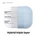 Elago Airpods Pro 2 Liquid Hybrid Case with Nylon Lanyard - White EAPP2RH-BA-ROSTR-WH