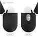 Elago Airpods Pro 2 Silicone Case with Nylon Lanyard - Black EAPP2SC-OR-ROSTR-BK