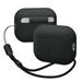 Elago Airpods Pro 2 Silicone Case with Nylon Lanyard - Black EAPP2SC-OR-ROSTR-BK