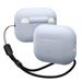 Elago Airpods Pro 2 Silicone Case with Nylon Lanyard - Light Blue EAPP2SC-OR-ROSTR-LBL