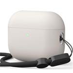 Elago Airpods Pro 3 Liquid Hybrid Strap Case - Stone EAPP3RH-STRAP-ST