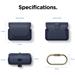 Elago Airpods Pro/Pro 2 Leather Case - Jean Indigo EAPPLE-JIN