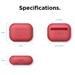 Elago Airpods Pro Silicone Case - Red EAPPOR-BA-RD