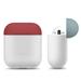 Elago Airpods Silicone Duo Case - NightGlow Blue/Pastel Blue, Pink EAPDO-LUBL-IROCBL