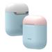 Elago Airpods Silicone Duo Case - Pastel Blue/ Pink, White EAPDO-PBL-PKWH