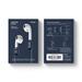 Elago Airpods Straps - Jean Indigo ESTR-AP-JIN