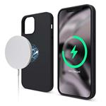 Elago kryt Silicone Case Magsafe pre iPhone 12/12 Pro - Black ES12MSSC61-BK